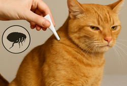 علاج حشرات القطط