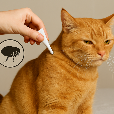 علاج حشرات القطط