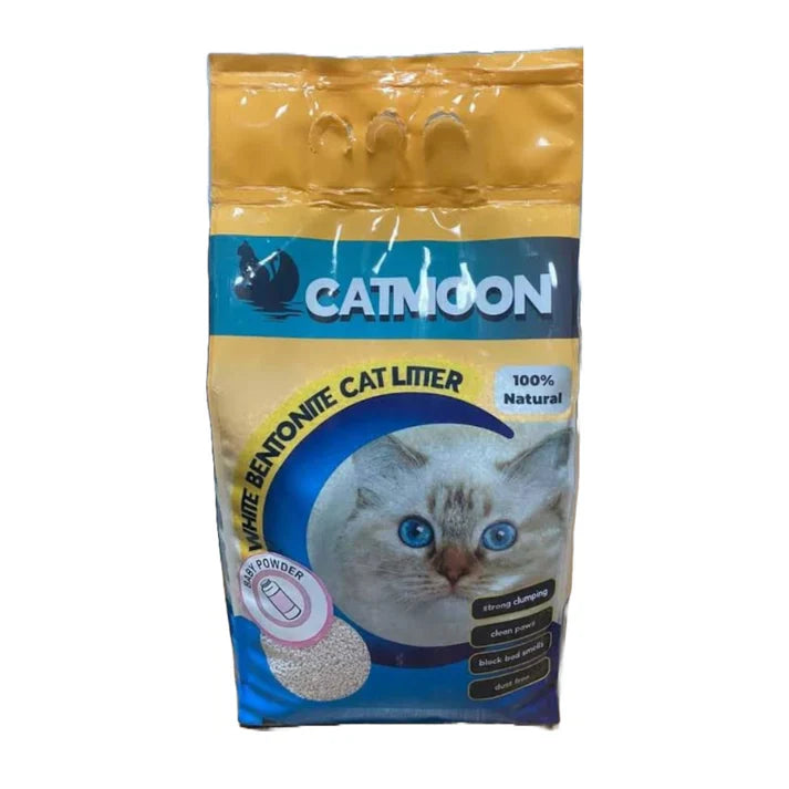 Catmoon White Bentonite Clumping Cat Litter (10L)