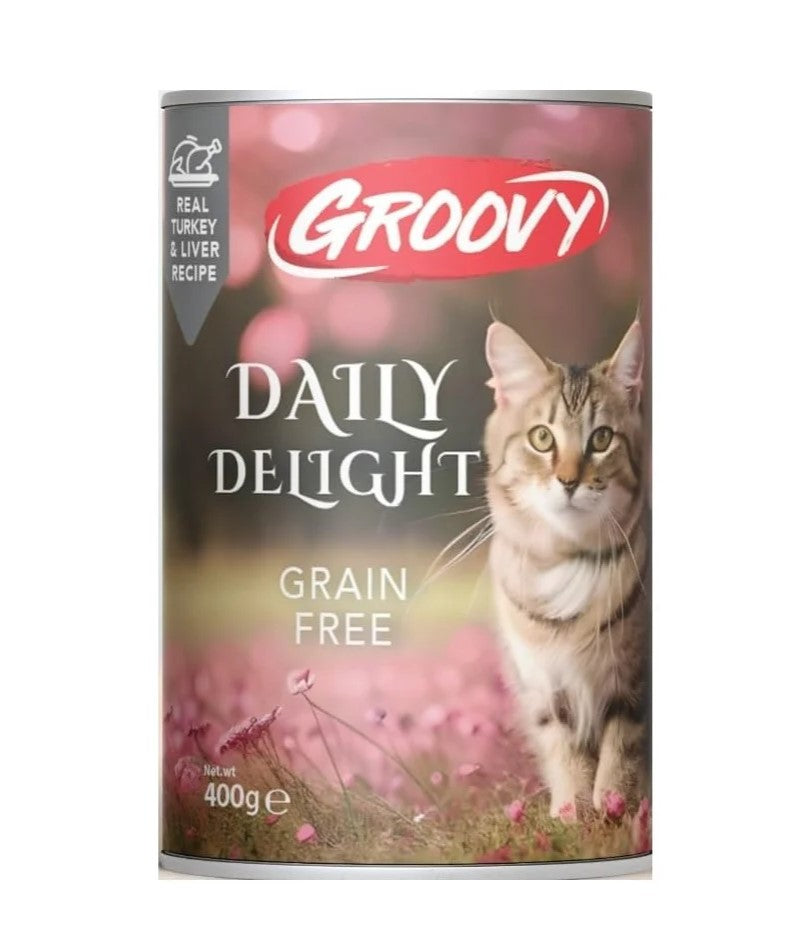 Groovy Daily Delight Turkey and liver 400g