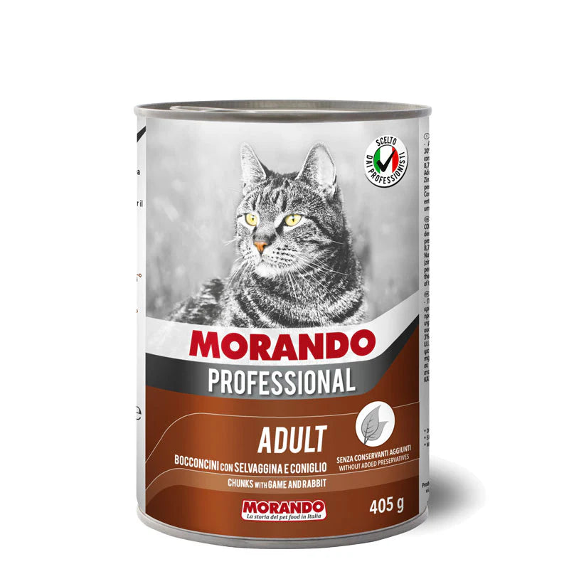 Morando Cat Pate with Rabbit 400g