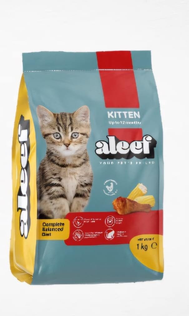 Aleef Dry Cat Food for Kitten 1 kg