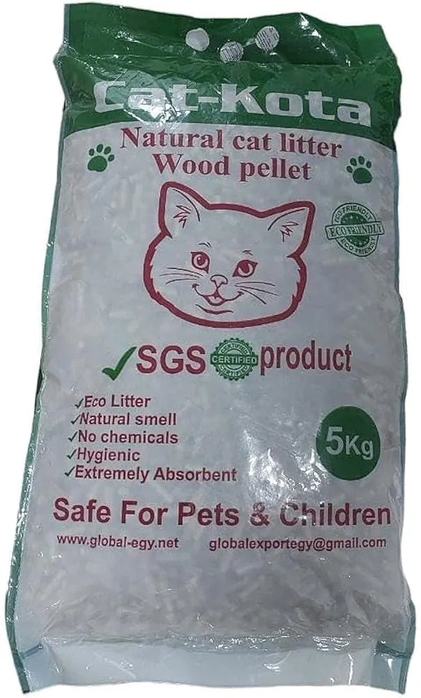 Cat-Kota Wood Pellet Cat Litter 5KG