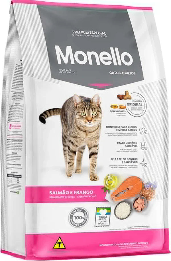 Monello Cat Food Salmon & Chicken 1kg