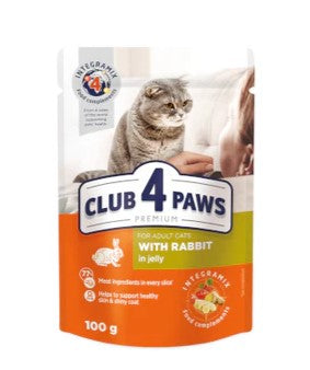 CLUB 4 PAWS RABBIT 100g