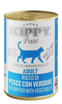 Kippy Pate Fish&Veg Adult Cat 400g