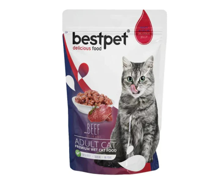 bestpet with beef in jelly 85g