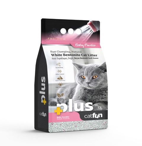 Cat Fun plus with baby powder 5 L