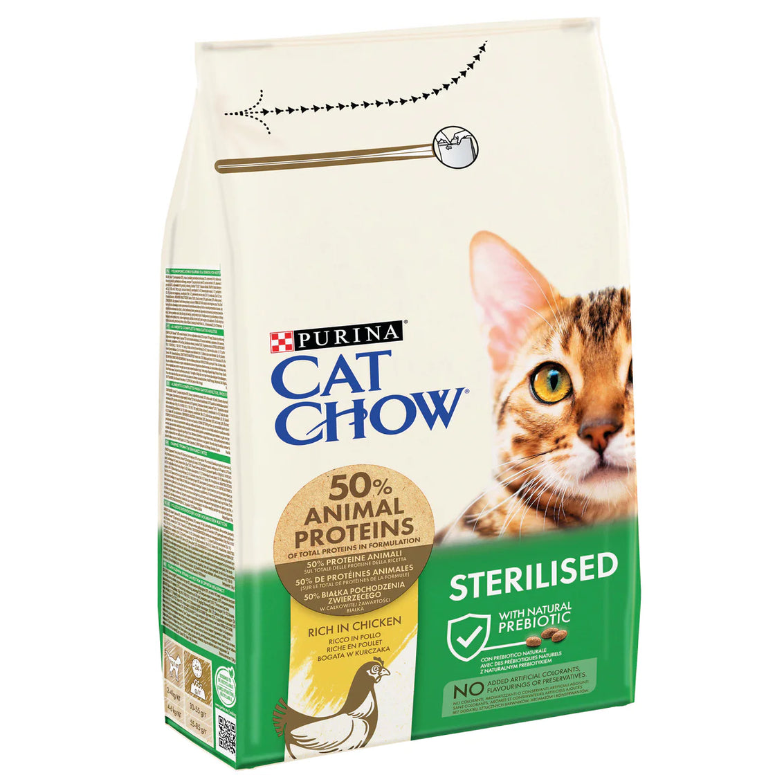 Purina CAT CHOW Sterilised Rich in Chicken Dry Cat Food 1.5KG