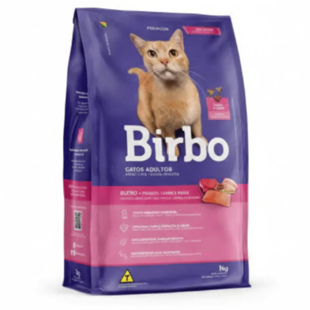 Birbo Cat Food Chicken, Beef & Fish 1kg – Pet Resort Store