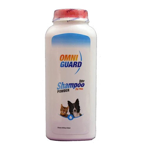 Omni Guard Dry Shampoo Powder for Dogs & Cats Escape 100 gm