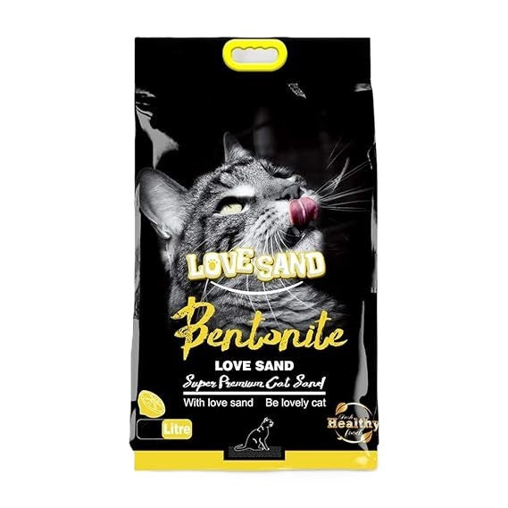 Love Sand Cat Litter Lemon 10 L