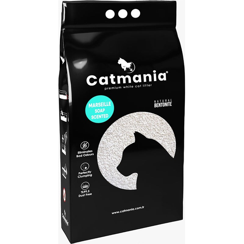 Catmania Cat Litter Clumping - Marseille Soap Scented 5 L