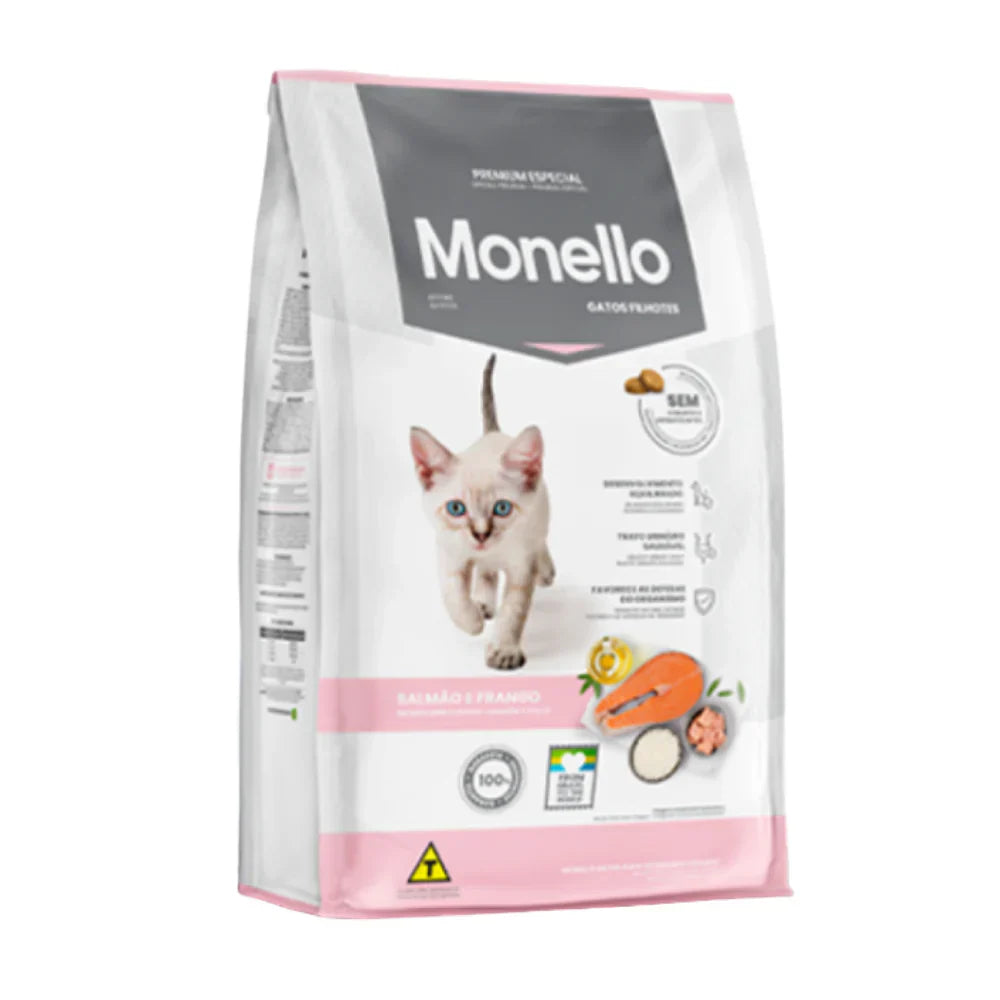 Monello Kitten Food Salmon & Chicken 1Kg