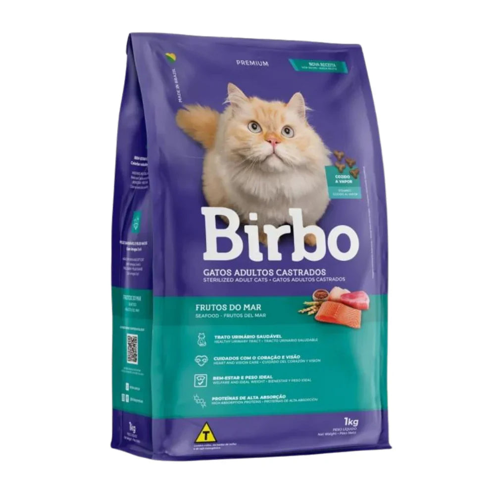 Birbo cat Sterilised Seafood 1 kg