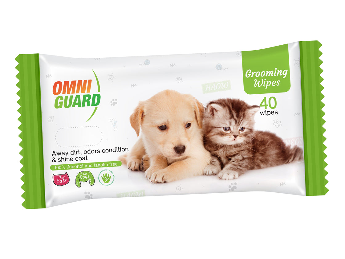 Omni Guard Skin Care Wipes - 40 wipes