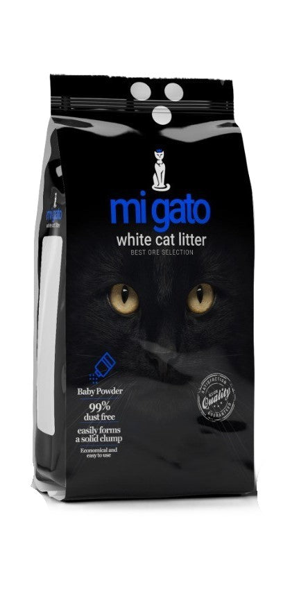 mi gato clumping cat Litter - Baby Powder 5 L