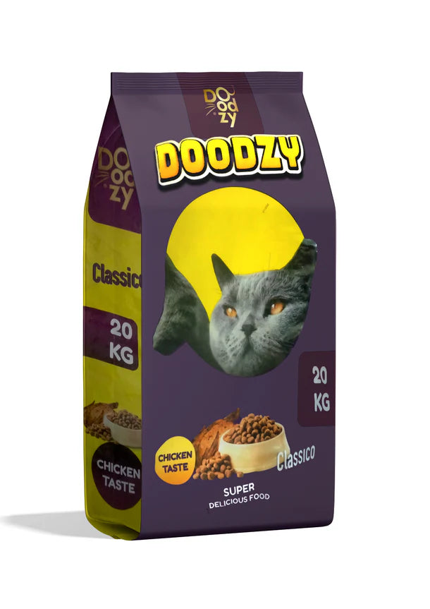 Doodzy Classico Dry Food for Adult Cats 20 Kg