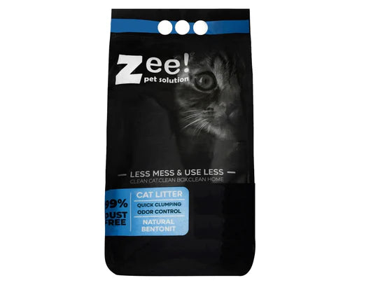 Zee Bentonite Clumping Cat Litter with Lavender 5L