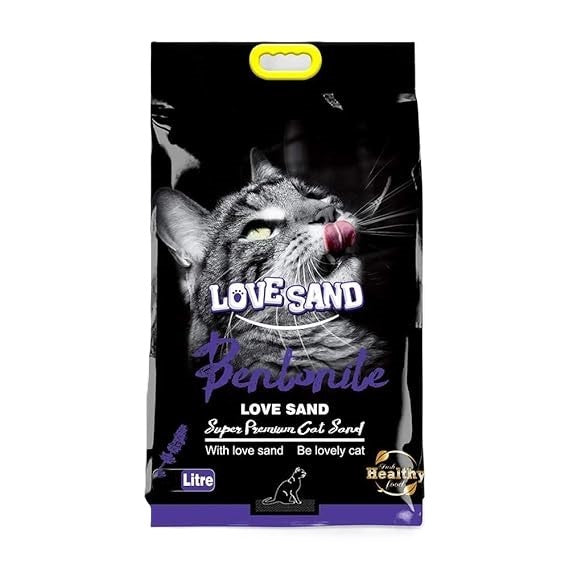 Love sand cat litter Lavender 10 L